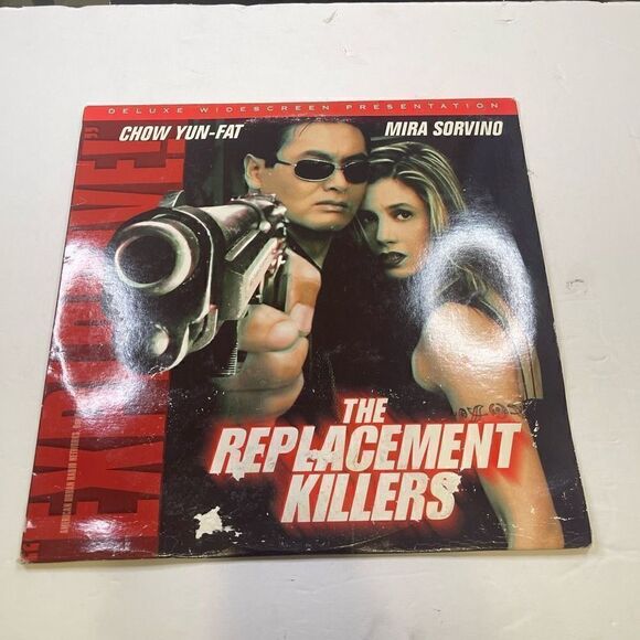 The Replacement Killers (1998) Laserdisc NTSC Widescreen John Woo Chow Yun-Fat - Picture 1 of 5